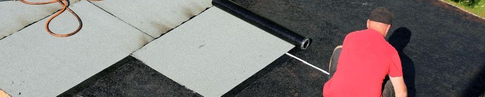 Bitumen dak geplaatst door dakdekker in Maarheeze